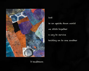lost haiga by Barbara Kaufman