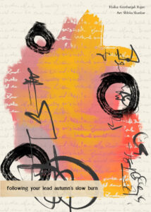 following you lead haiga by Geethanjali Rajan and Shloka Shankar