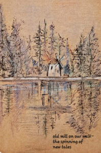 Sayantani Roy Old Mill haiga