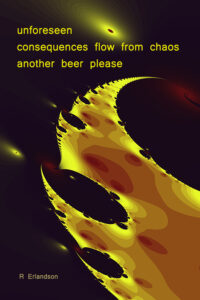Unforeseen haiga by Robert Erlandson