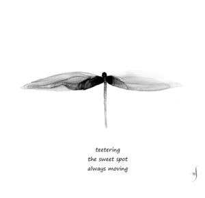 teetering haiga