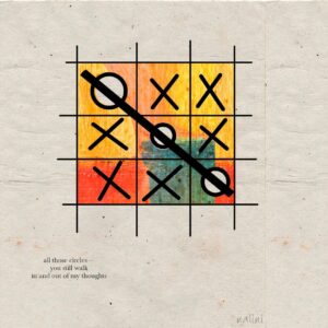 all those circles haiga