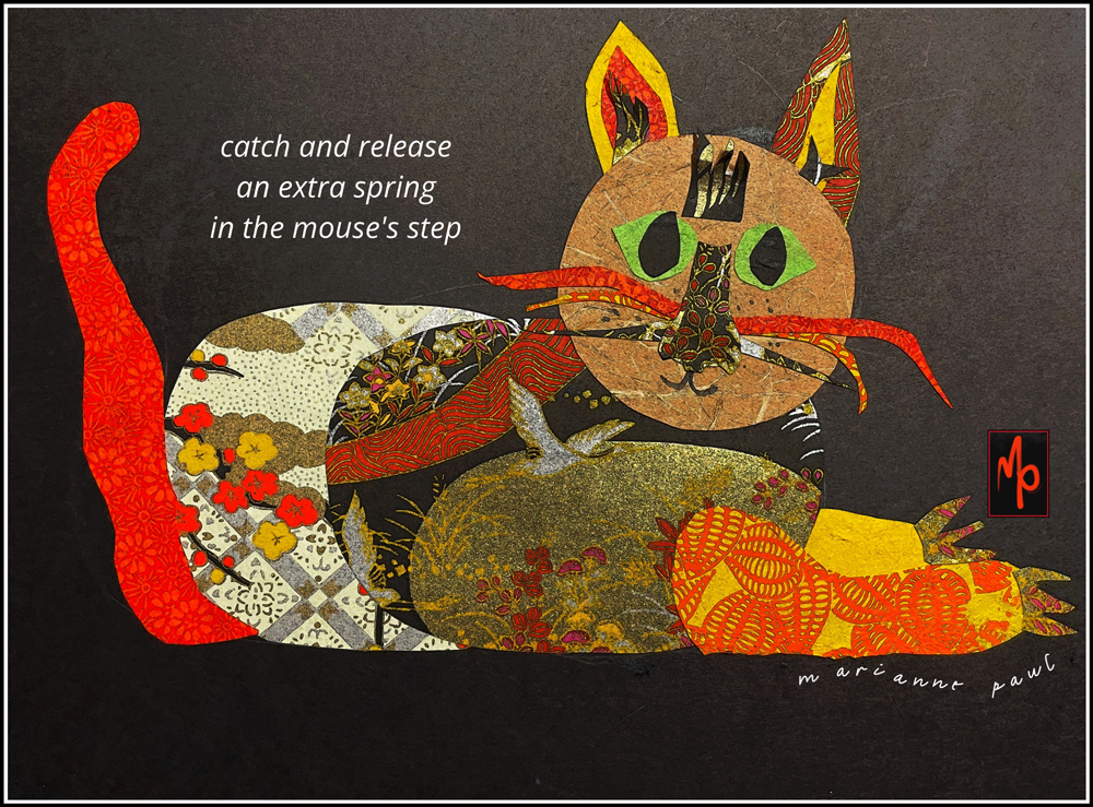 Marianne Paul catch and release haiga