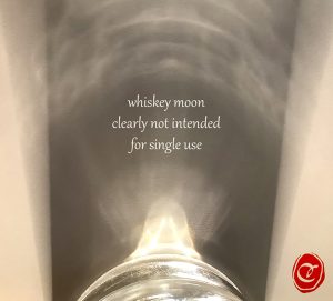 whiskey moon haiga by Cherie Hunter Day