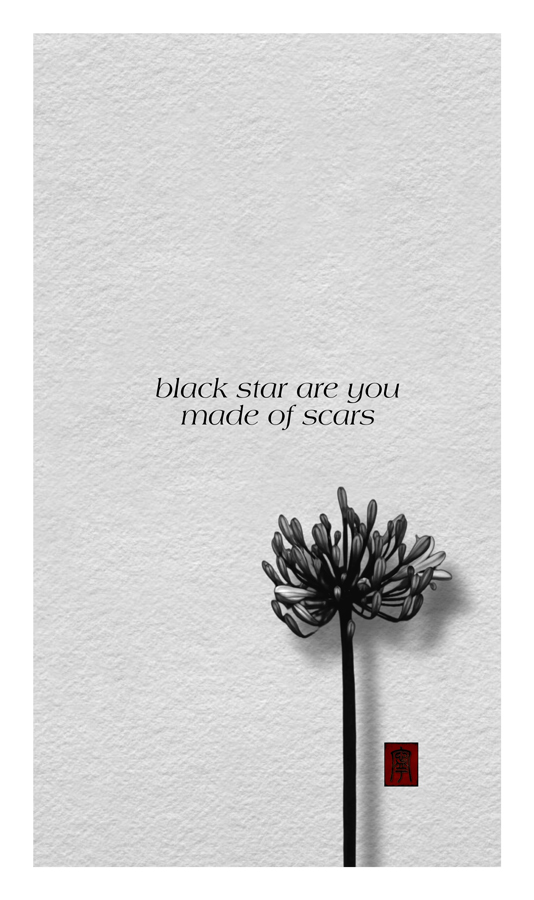 Elisa Theriana Black Star haiga