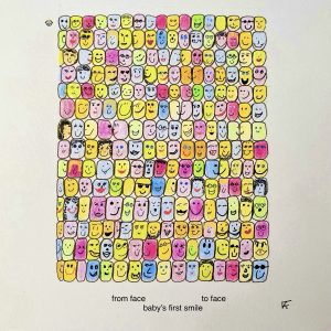 "from face" haiga by Katja Fox