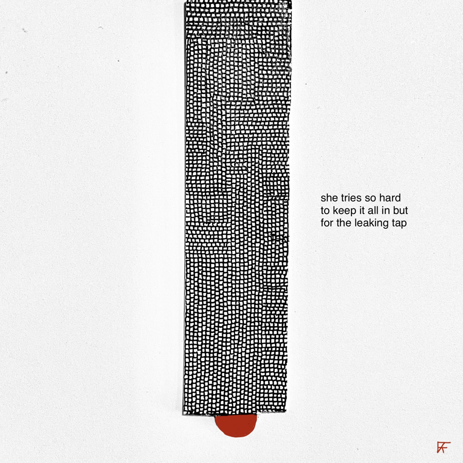 "she tries so hard" haiga