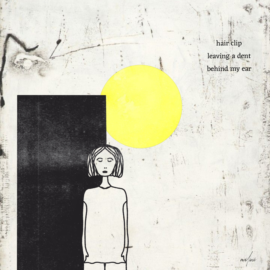 Nalini Shetty haiga of woman in front of black doorwway